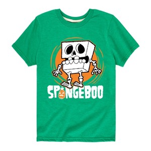 Boys' - SpongeBob SquarePants - Spongeboo Short Sleeve Graphic T-Shirt - 1 of 4