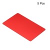 Unique Bargains Smooth Laser Engraving Metal DIY Gift Craft Business Cards 5 Pcs - 3 of 4
