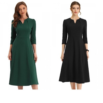 black/dark green