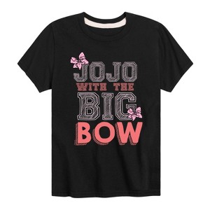 JoJo Siwa Big Bow Jojo Short Sleeve Graphic T-Shirt - Black - 2T - 1 of 3