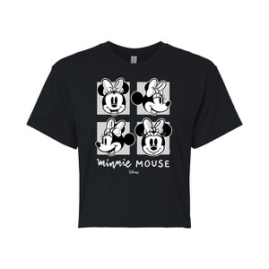 Women's - Disney - Mickey & Friends Cropped Graphic T-Shirt - 1 of 4