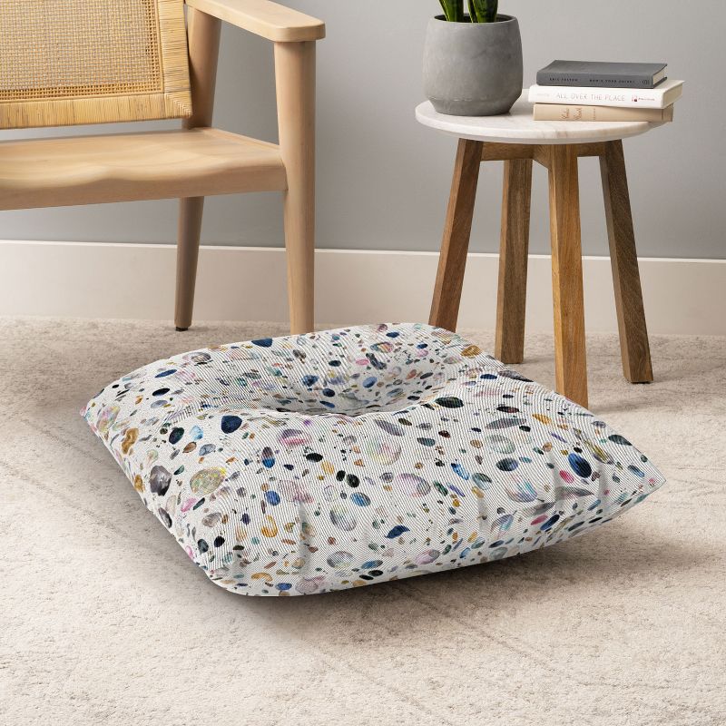 Ninola Design Mineral Terrazzo Square Floor Pillow - Deny Designs, 4 of 5