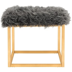Rowan Square Ottoman - FOX6288 - Safavieh Couture - 1 of 4