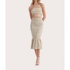 Women's Smocked Ruffle Midi Skirt - MABLE - 2 of 4