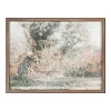 18" x 24" Blake Cheetah Framed Printed Glass by Alicia Abla Gold - Kate & Laurel All Things Decor: Modern Wall Art, Animal Subject - 2 of 4
