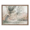 18" x 24" Blake Cheetah Framed Printed Glass by Alicia Abla Gold - Kate & Laurel All Things Decor: Modern Wall Art, Animal Subject - image 2 of 4