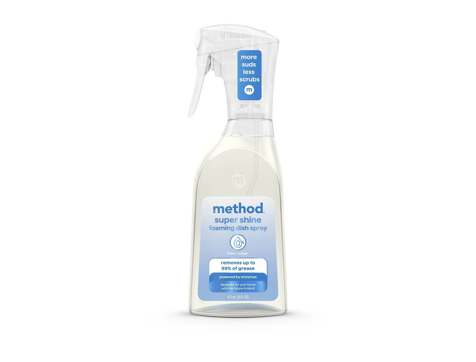 Method Dish Soap Foam Fre Cle - 16oz/4