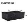 Rectangle Wood Coffee Table Block Central Table MDF Tea Table-Cuddlewood - 4 of 4