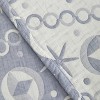 3 Layer Muslin Cotton Toddler Blanket, Super Soft and Warm Crib Blanket - NTBAY - 4 of 4