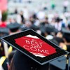 Big Dot of Happiness Red Grad - Best is Yet to Come - Red Graduation Cap Decorations Kit - Grad Cap Cover - 3 of 4