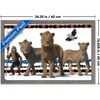 Trends International Disney Mufasa: The Lion King - Group Framed Wall Poster Prints - 3 of 4