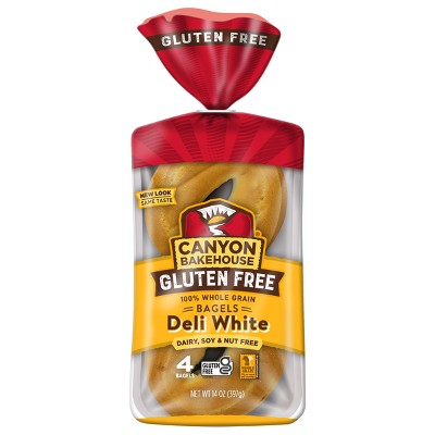 Canyon Bakehouse Gluten Free White Bagels - 14oz/4ct