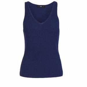 Women's Knit Ribbed Tank - IVKO - 1 of 2