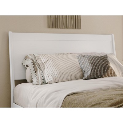 AFI Furnishings Casanova Queen Solid Wood Panel Headboard in White