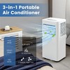 Costway 5000 BTU (8000 BTU ASHRAE) Portable Air Conditioner 3-in-1 AC Unit With Cool Dehum Fan Sleep Mode - 2 of 4