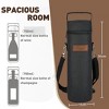 Tirrinia Single Wine Gift Bag, Portable Wine Cooler Bag, Insulated Bottle Carrier Tote, Wine Bag, Wine Lovers Must Haves, Valentine’s Day Gift Idea - 3 of 4