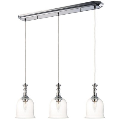 Maxim Lighting Centennial 3 - Light Pendant in  Polished Nickel