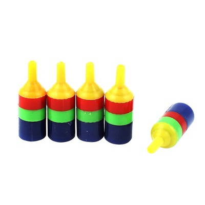 Unique Bargains Plastic Coated Airstone Diffuser Air Curtain for Aquarium Tank 0.6" x 1.7" 5 Pcs