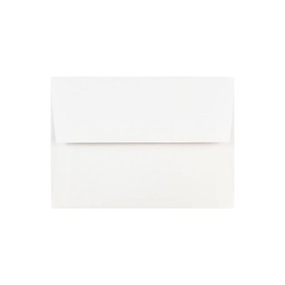 White 5 1/4 x 7 1/4 JAM PAPER A7 Invitation Envelopes 50/Pack 