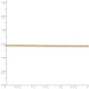 Black Bow Jewelry 1.25mm, 14k Yellow Gold, Solid Box Chain Necklace - 4 of 4