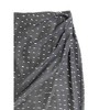 Women's Wo's Faux Wrap Silk Abstract Print Midi Skirt - Stevie May - 2 of 4