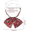 INSPIRE CHIC Women's Double Layers Pretied Bowknot Striped Cute Uniform Ties - 2 of 4