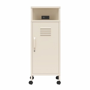 Novogratz Cache Metal Locker-Style Mobile Storage Cart - 1 of 4