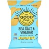 The Good Crisp Company Sea Salt & Vinegar Potato Chips - Pack of 12 - 5.5 oz - 2 of 2
