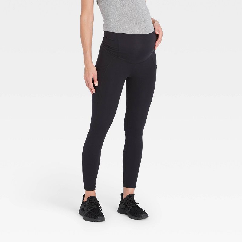 Over Belly Active Maternity Leggings - Isabel Maternity by Ingrid & Isabel™, 4 of 9