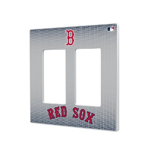 MLB American League Teams Linen Hidden-Screw Light Switch Plate for Double Rocker - 1 of 4