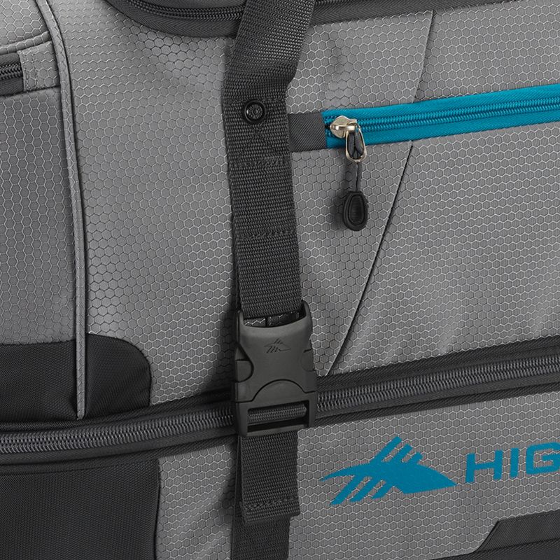 High Sierra Fairlead Drop Bottom Wheeled Duffel Bag with Handle, 5 of 9