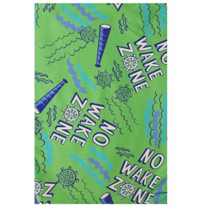 Beachcombers 60"x40" No Wake Zone Boating Throw Blanket - 1 of 1