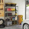 Costway 3 PCS 5 Tier Adjustable Garage Shelving Unit with 2200 lbs Max Load for Warehouse Black/Grey/Blue/Silver - 2 of 4