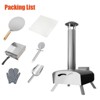 12-Inch Stainless Steel Outdoor Pizza Oven with Wood Pellet and Pizza Stone - Portable Wood Fired Pizza Stove - 4 of 4
