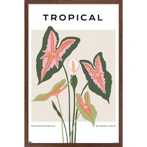 Trends International Botanical - Tropical Framed Wall Poster Prints - 1 of 4