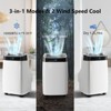 Portable Air Conditioner with Remote Control, 10000 BTU, 3-IN-1 Quiet AC Unit, 3 Speeds, 24H Timer - 4 of 4