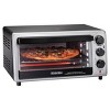 Proctor Silex 6sl Toaster Oven 31124: Countertop Small Oven, 1500W, Silver, Includes Broiler & Baking Pan, Freestanding - 4 of 4
