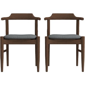 Ashcroft Furniture,Daisy Dining Chair (Set of 2) - 1 of 4