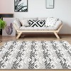 Washable Camping Rug, Non-Slip Easy-Clean Waterproof Plastic Carpet for Patio, RV, Picnic, Beach - 3 of 4