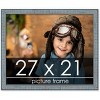 PosterPalooza | Textured Blue Picture Frame - UV Acrylic, Backing Board, Hanging Hardware Included - 2 of 4
