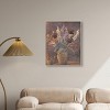 Art Remedy Clay vase with tulips and other flowers Classical vintage floral vase wall art Framed - 2 of 4