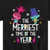 Boys' - Trolls - Branch and Poppy Merriest Time Of The Year Short Sleeve Graphic T-Shirt - 2 of 4