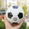 KUYOTQ-Durable 6" Mini Size Training Soccer Ball Soft Sports Toy Ball for Toddlers, Kids Gift -Black&White - 2 of 4