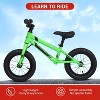 Toddler Balance Bike 2 Year Old, 12 Inch No Pedal Kids Bike for 2-5 Years Old, Lightweight Push Bicycle with Adjustable Handlebar and Seat - 4 of 4
