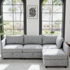 Gulches Modular Sectional Sofa Convertible Sofa Seat With Storage - 2 of 4