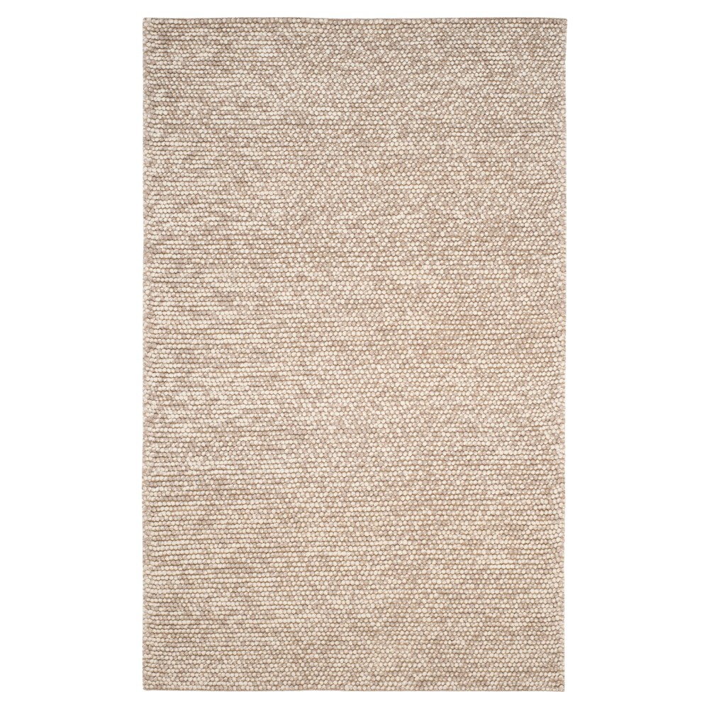 Beige Solid Tufted Area Rug - (5'x8') - Safavieh