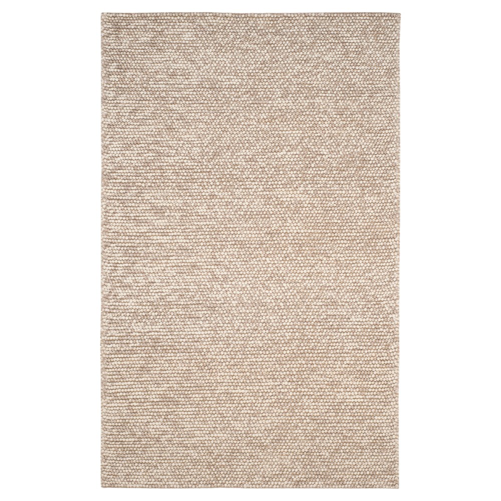 Beige Solid Tufted Area Rug - (5'x8') - Safavieh