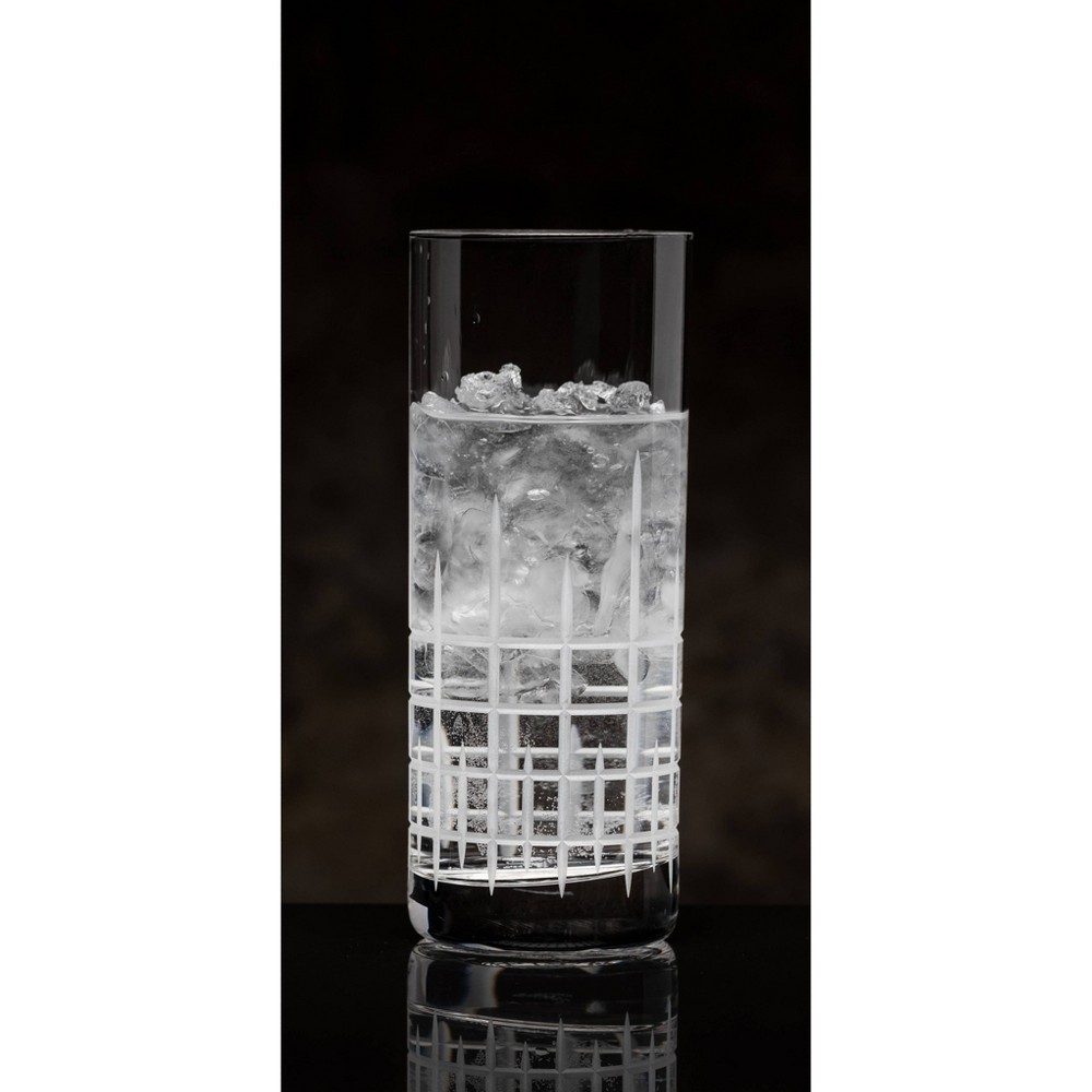 Photos - Glass Set of 4 Manhattan Highball Drinkware 13.75oz Glasses - Stolzle Lausitz
