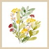 Amanti Art Spring Sprigs Collection C by Jennifer Goldberger Wood Framed Wall Art Print - 4 of 4