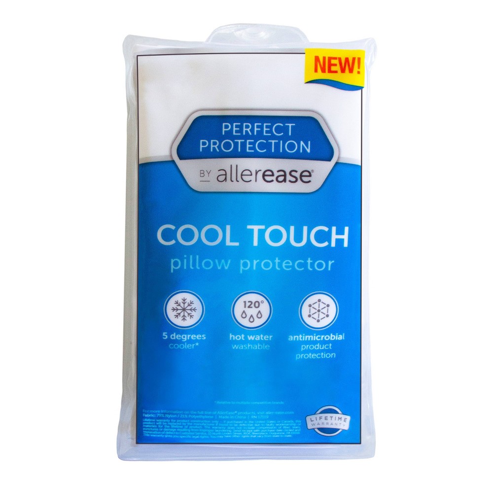 Standard/Queen Perfect Protection Cool Touch Pillow Protector - Allerease